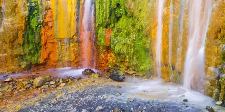 Cascada de colores